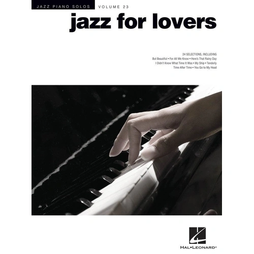 Jazz for Lovers: Jazz Piano Solos V23 JPS