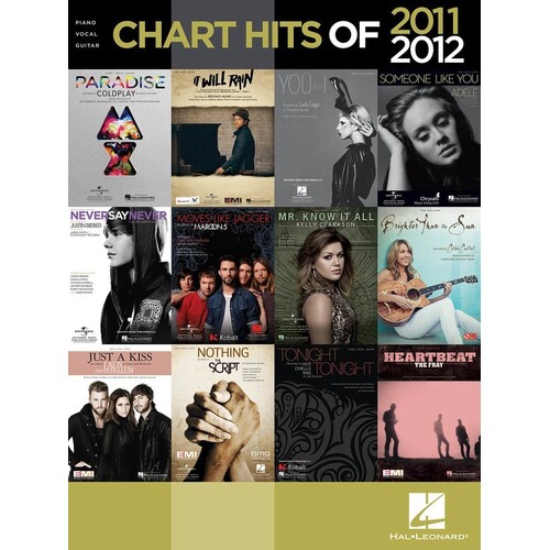Chart Hits Of 2011 2012 PVG (Softcover Book)