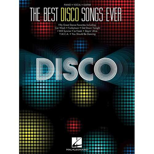 Best Disco Songs Ever PVG (Softcover Book)