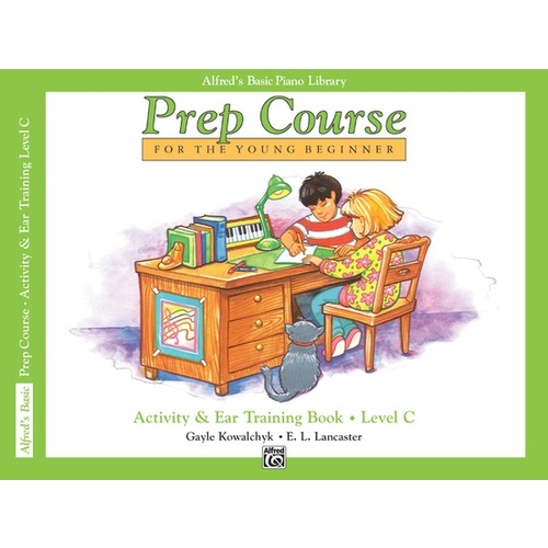 Alfred's Basic Piano Library (ABPL) Prep Course Activity & Ear Training Book C
