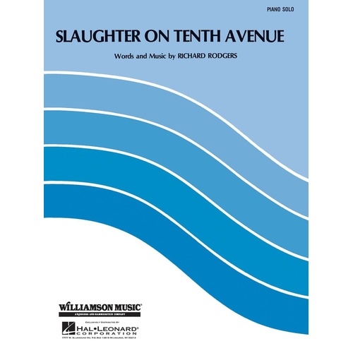 Slaughter Tenth Avenue S/S PVG (Softcover Book)