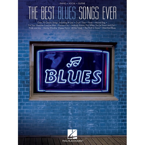 Best Blues Songs Ever PVG (Softcover Book)