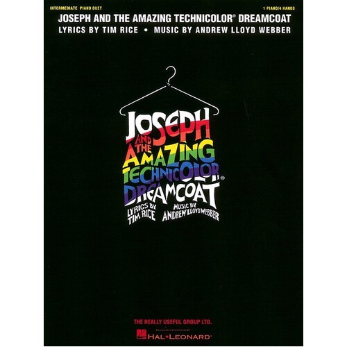 Joseph And Amazing Technicolor Piano Duet (Softcover Book)