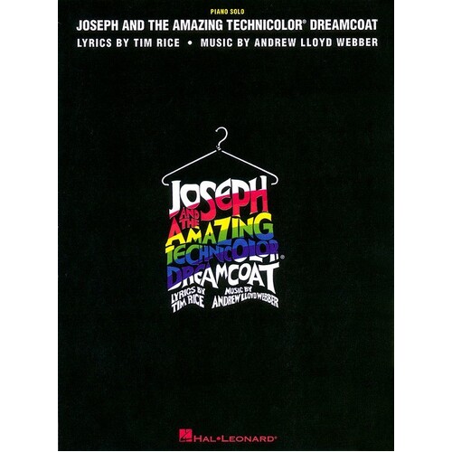 Joseph And Amazing Technicolor Piano Solo (Softcover Book)