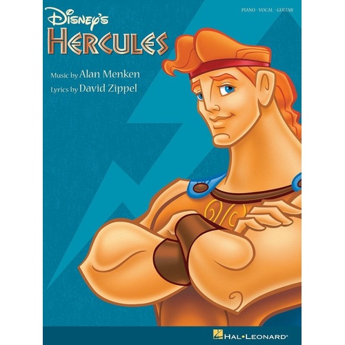 Hercules Vocal Selections PVG Songbook by Hal Leonard, 64 Pages, Includes 9 Vocal Selections, Piano & Easy Piano Editions