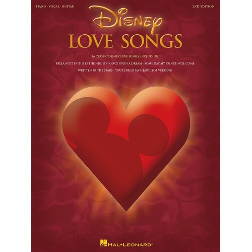 Disney Love Songs PVG 2nd Edition (Softcover Book)