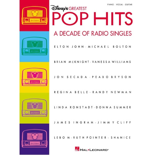 Disneys Greatest Pop Hits PVG (Softcover Book)