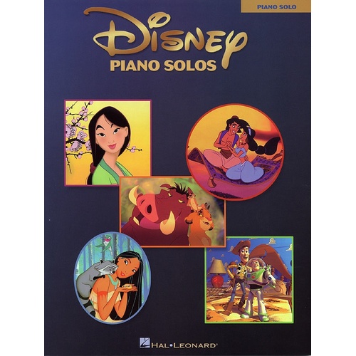 Disney Piano Solos (Softcover Book)