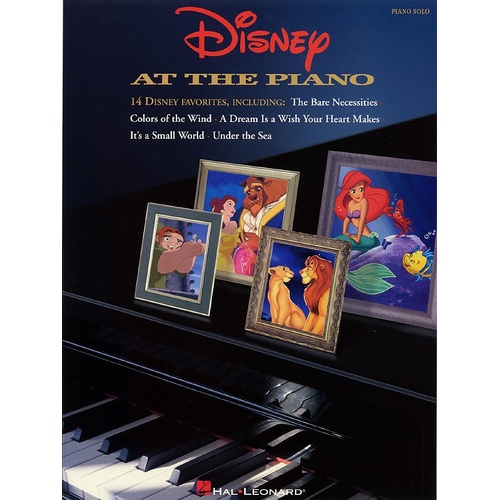 Disney At The Piano Ps (Softcover Book)
