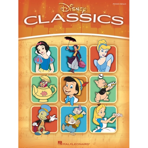 Disney Classics Solo Piano (Softcover Book)