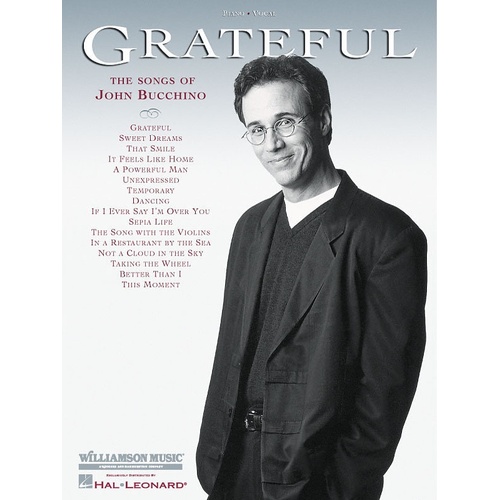 Grateful The Songs Of John Bucchino PV (Softcover Book)