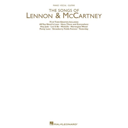 Songs Of Lennon and Mccartney PVG (Softcover Book)