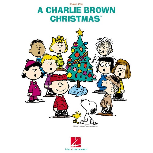 Charlie Brown Christmas Piano Solo (Softcover Book)