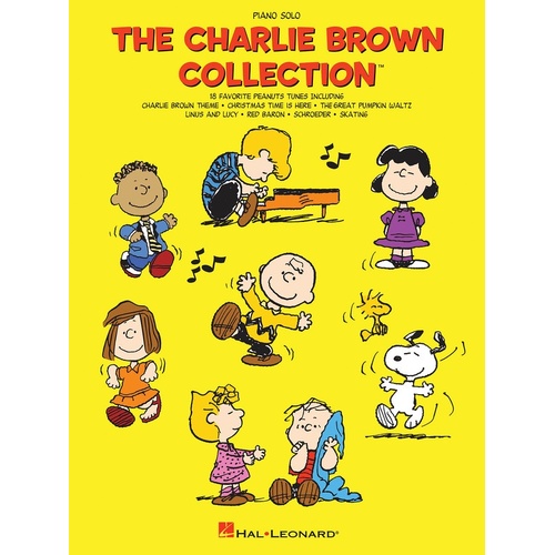 Charlie Brown Collection Piano Solo (Softcover Book)