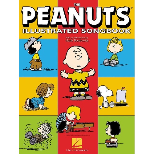 The Peanuts Illustrated Songbook Piano Solo by Hal Leonard