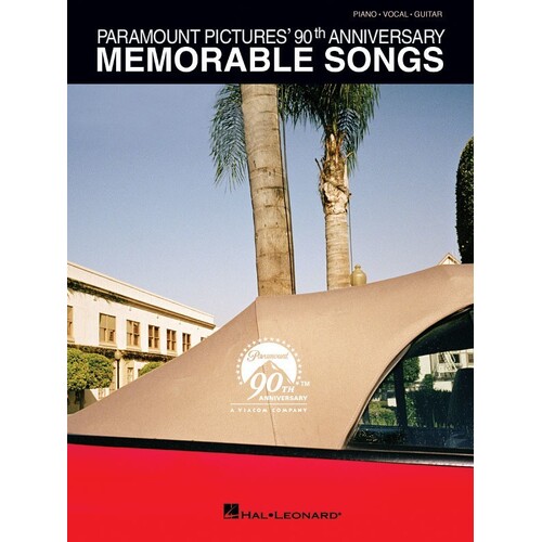 Paramount Pictures Memorable Songs PVG 