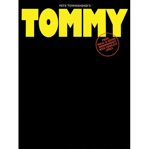 Tommy Vocal Selections PVG (Softcover Book)