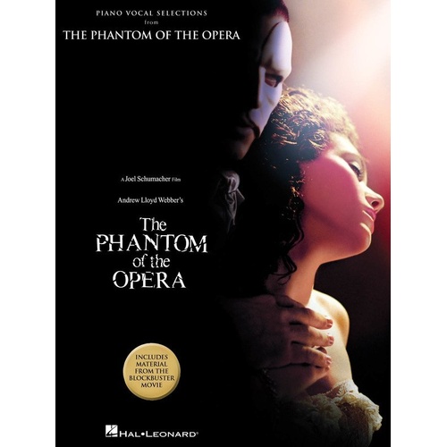 The Phantom of the Opera Movie Selections PVG by Hal Leonard - 82 Pages for Piano, Vocal & Guitar