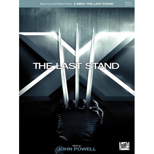 X Men The Last Stand Selections Piano Solo (Softcover Book)