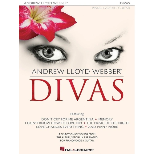 Andrew Lloyd Webber Divas Piano Vocal Guitar Songbook