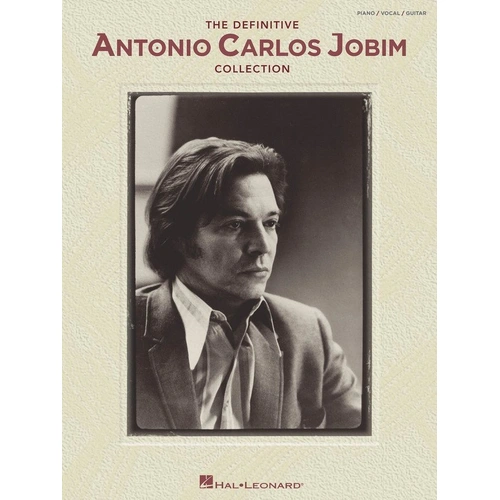 Definitive Antonio Carlos Jobim Collection PVG Songbook by Hal Leonard, 216 pages, includes 47 songs like The Girl from Ipanema and more.