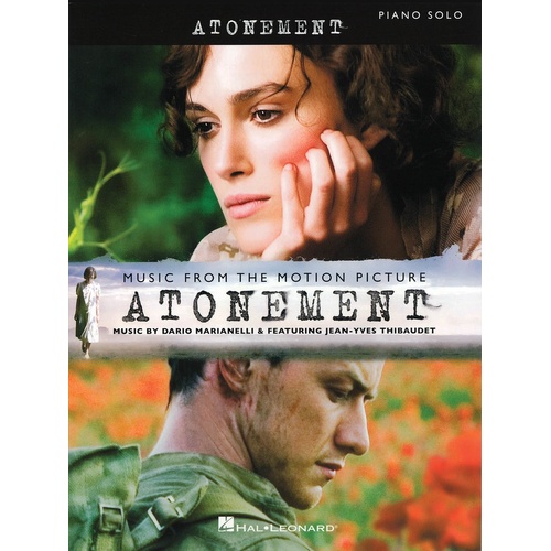 Atonement Music From The Motion Picture Piano Solo (Softcover Book)