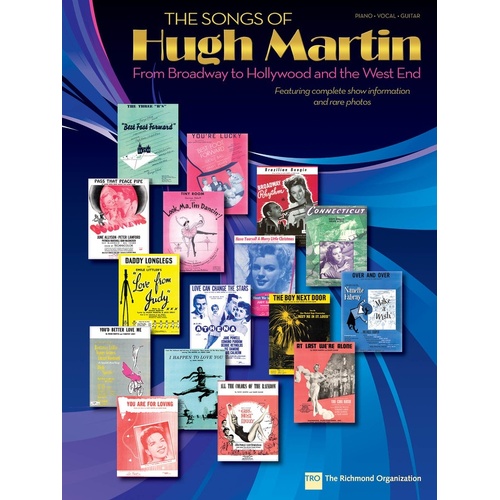 The Songs Of Hugh Martin PVG 