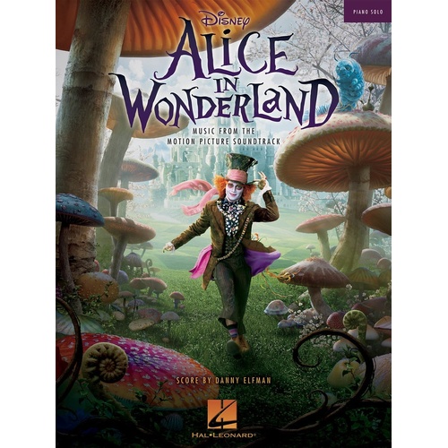Alice In Wonderland Soundtrack Piano Solo (Softcover Book)