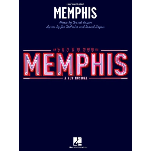 Memphis Vocal Selections PVG Songbook for Piano - 15 Songs from the Tony-Winning Musical