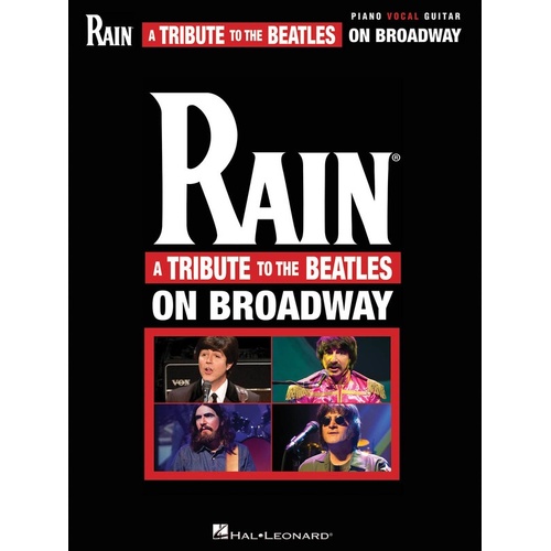 Rain Tribute To Beatles On Broadway PVG (Softcover Book)