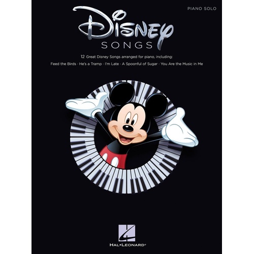 Disney Songs Piano Solos (Softcover Book)