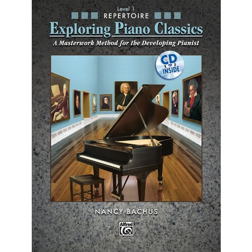 Exploring Piano Classics Rep Level 1 Book/CD