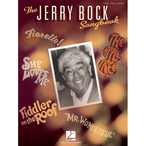 The Jerry Bock Songbook PVG (Softcover Book)