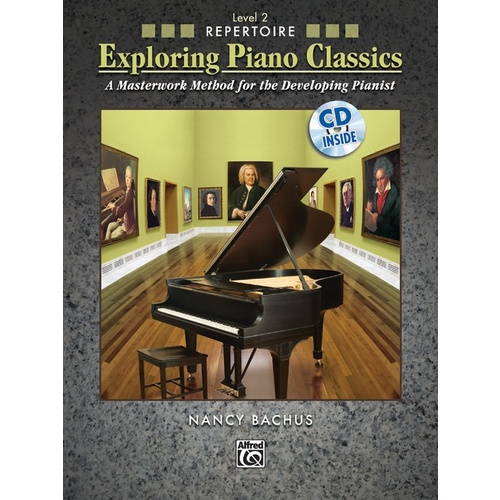 Exploring Piano Classics Rep Level 2 Book/CD