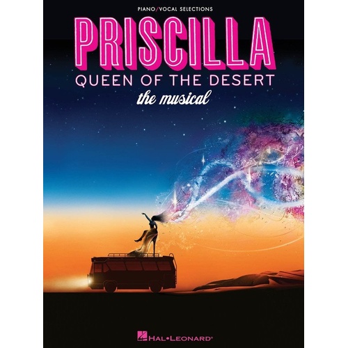 Priscilla Queen of the Desert Musical Vocal Selections Songbook for Piano