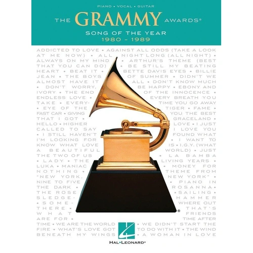 Grammy Awards Song of the Year 1980-1989 PVG Songbook by Hal Leonard