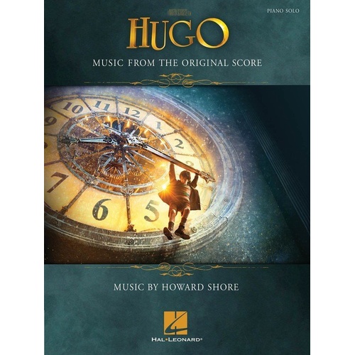 Hugo Movie Soundtrack Piano Solo Songbook by Hal Leonard, 72 Pages, Piano Arrangements of Howard Shore's Score
