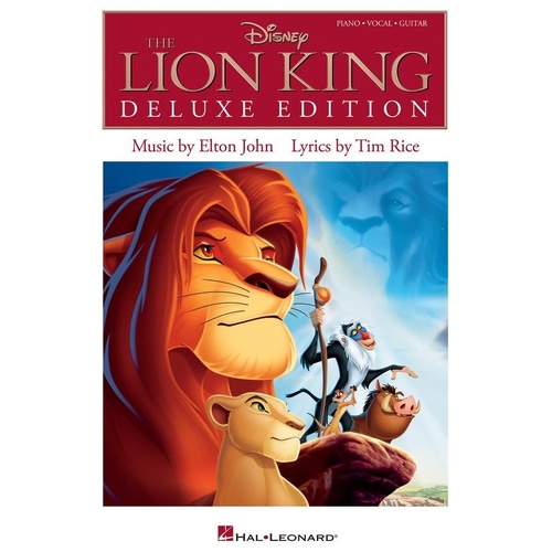 The Lion King Selections Deluxe Edition PVG Songbook