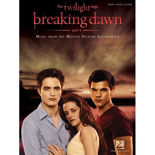 Twilight Breaking Dawn Part 1 Piano Vocal Selections Songbook