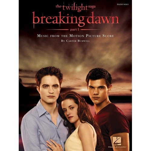 Twilight Breaking Dawn Part 1 Piano Solo Songbook by Hal Leonard