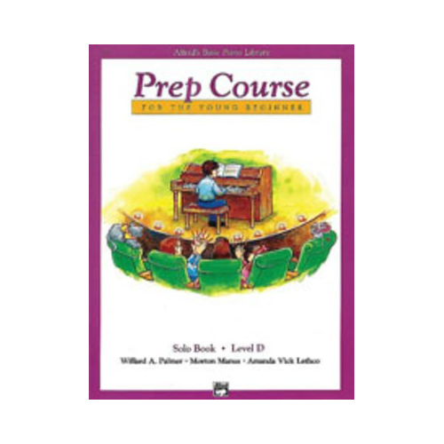 ABPL Prep Course Solo Book D - Piano Sheet Music with Full-Color Illustrations
