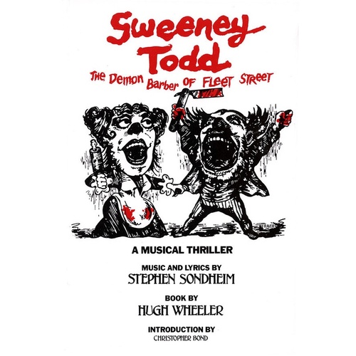 Sweeney Todd Paperback Libretto (Softcover Book)
