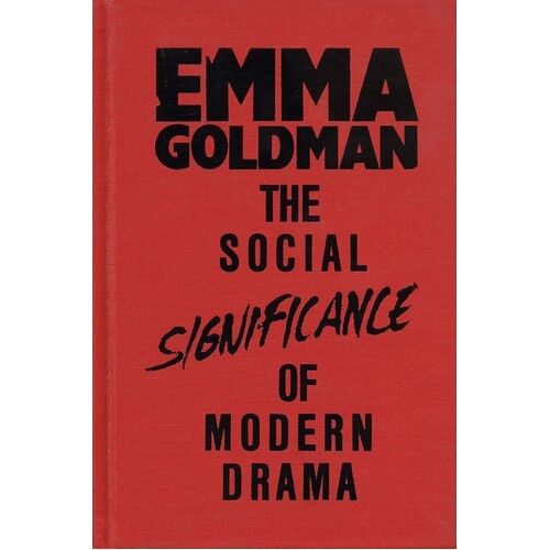 Social Significance Of Modern Drama Cloth 