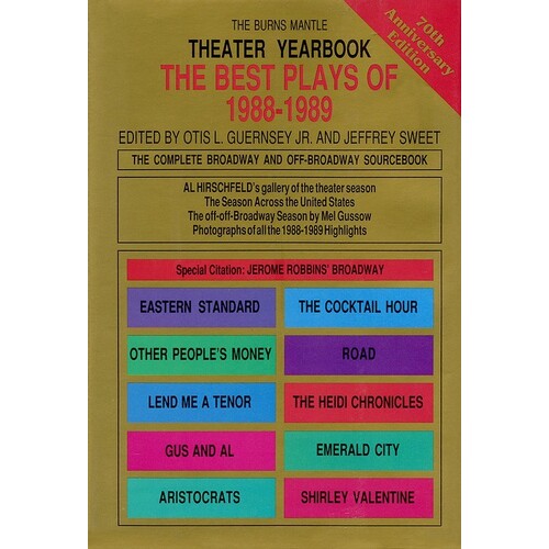 Best Plays 1988-89 Cloth (Softcover Book)