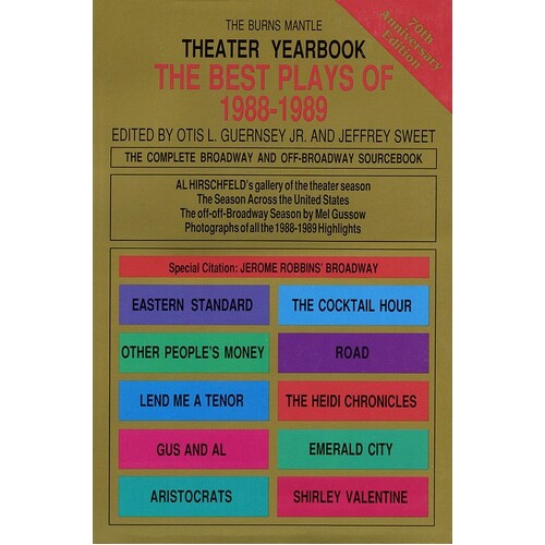 Best Plays 1988-89 Paperback (Softcover Book)