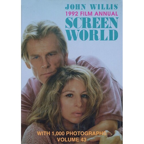 Screen World 1992 Vol 43 Cloth 