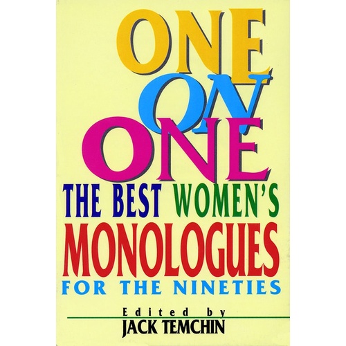 One On One-Best Womens Monologues 4 90s Paper (Softcover Book)