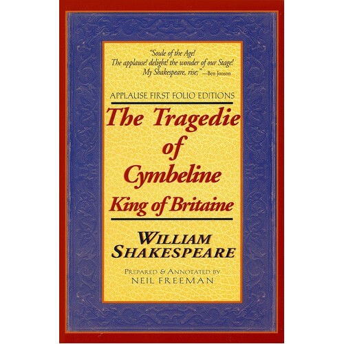 Cymbeline: Folio Text Paperback (Softcover Book)