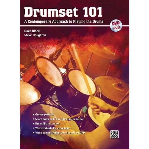 Drumset 101 Book/DVD