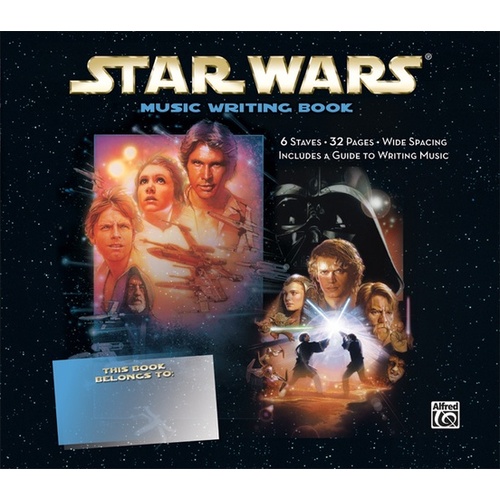 Star Wars Manuscript Book 6 Wide Stave 32 Page